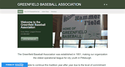 Desktop Screenshot of gbaplayball.com